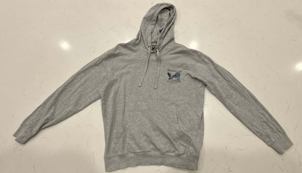 Billabong Hoodie Size M Gray Pelican Boardshort Company Sweatshirt